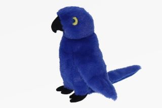 Obrázek z Papoušek ara hyacintový plyš 23cm (6) 